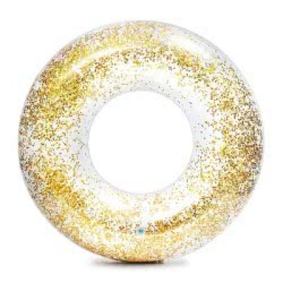  Φουσκωτό Σωσίβιο Sparkling Glitter Χρυσό 120cm